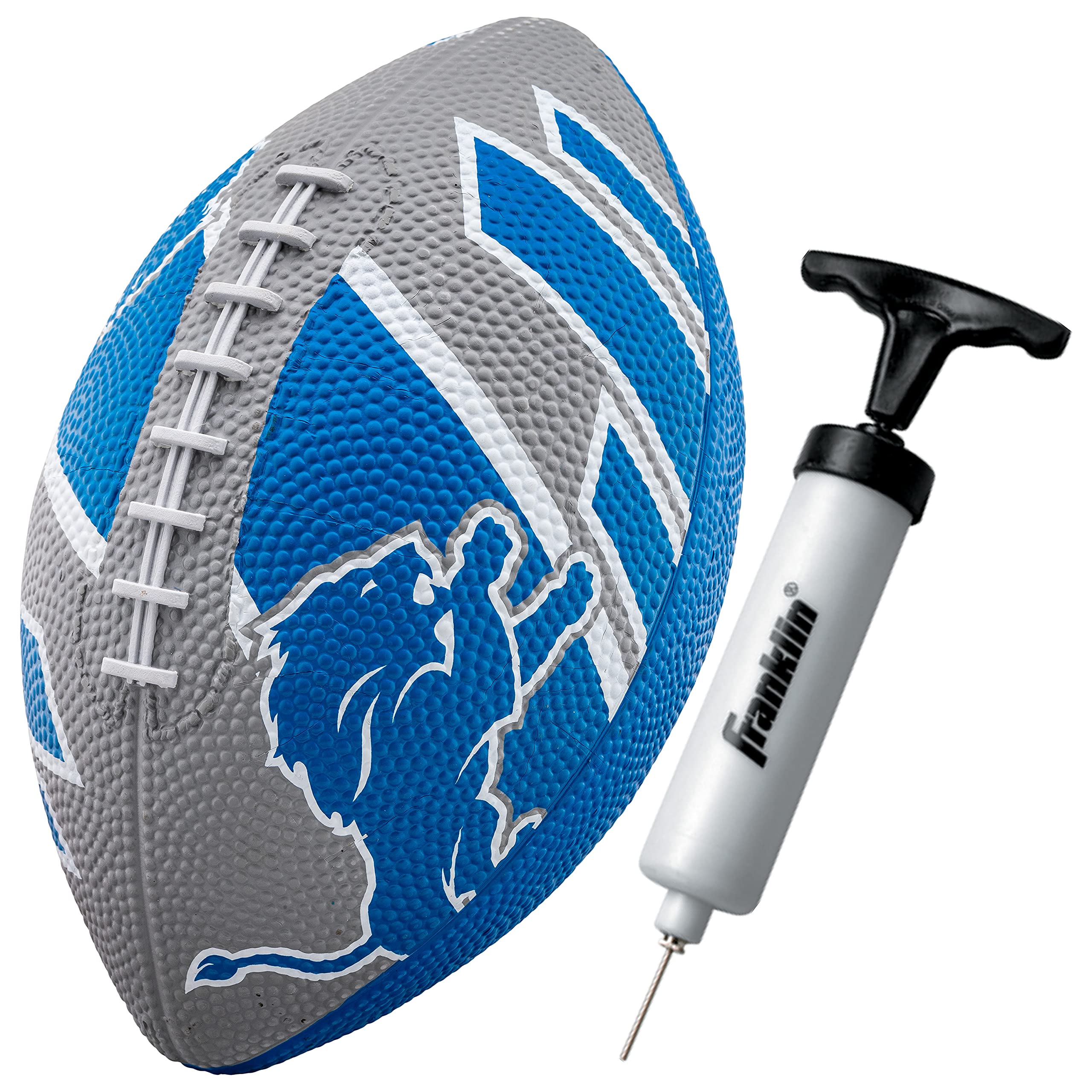 Franklin Sports NFL Team Footballs - Rubber Youth Mini Footballs for All NFL Teams - Kids Junior 8.5" Football - Official NFL Licensed Footballs